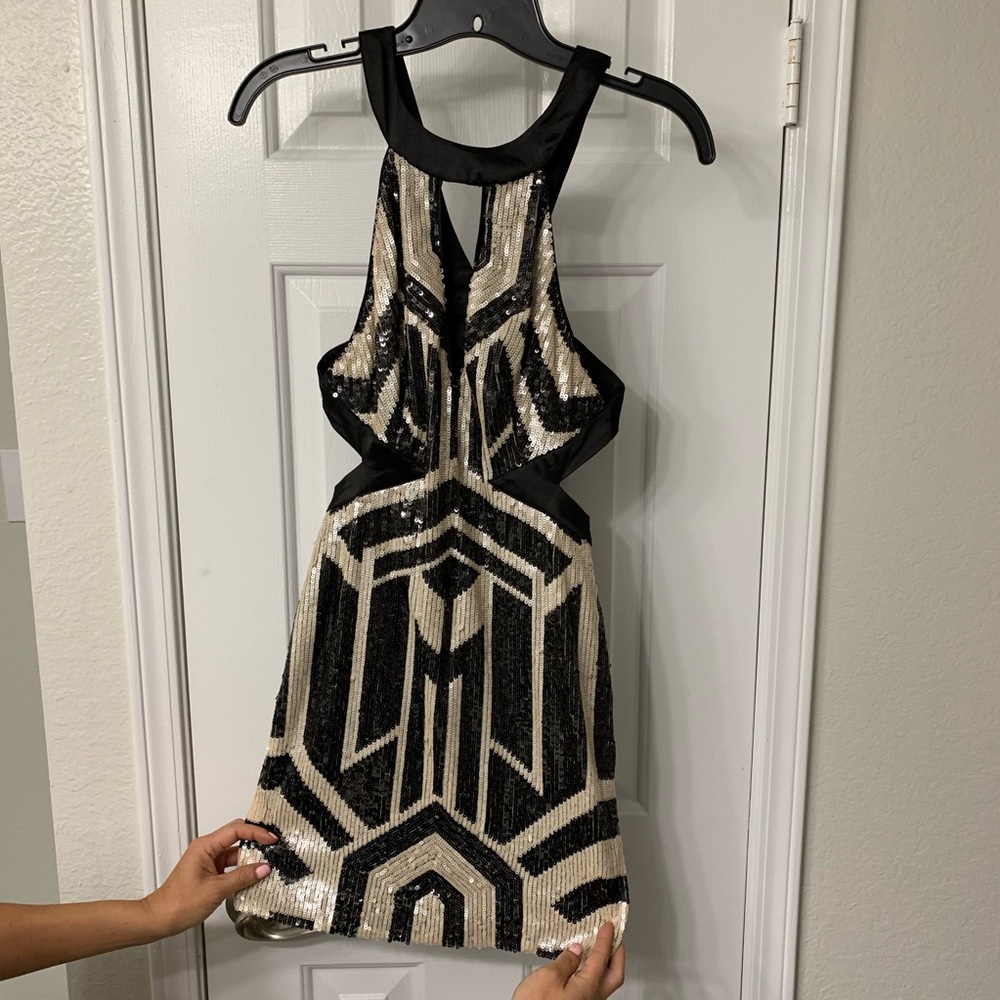 Bebe sequins dress